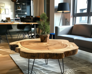 Plaster drewna stolik GABINETOWY