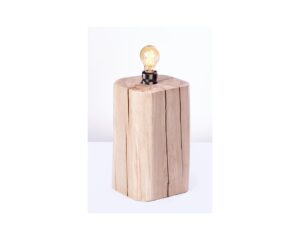 Lampa drewniana