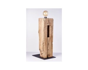 lampa z drewna rozbiórkowego