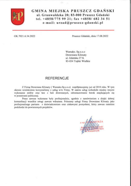 referencje-Urząd-Pruszcz
