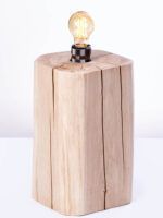 Lampa drewniana