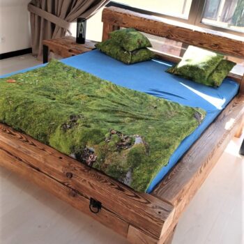 łóżko stare drewno1