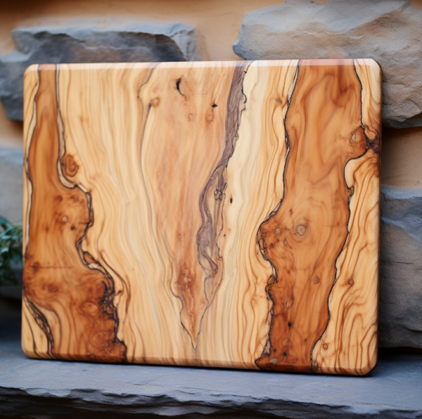 deska z drewna oliwnego